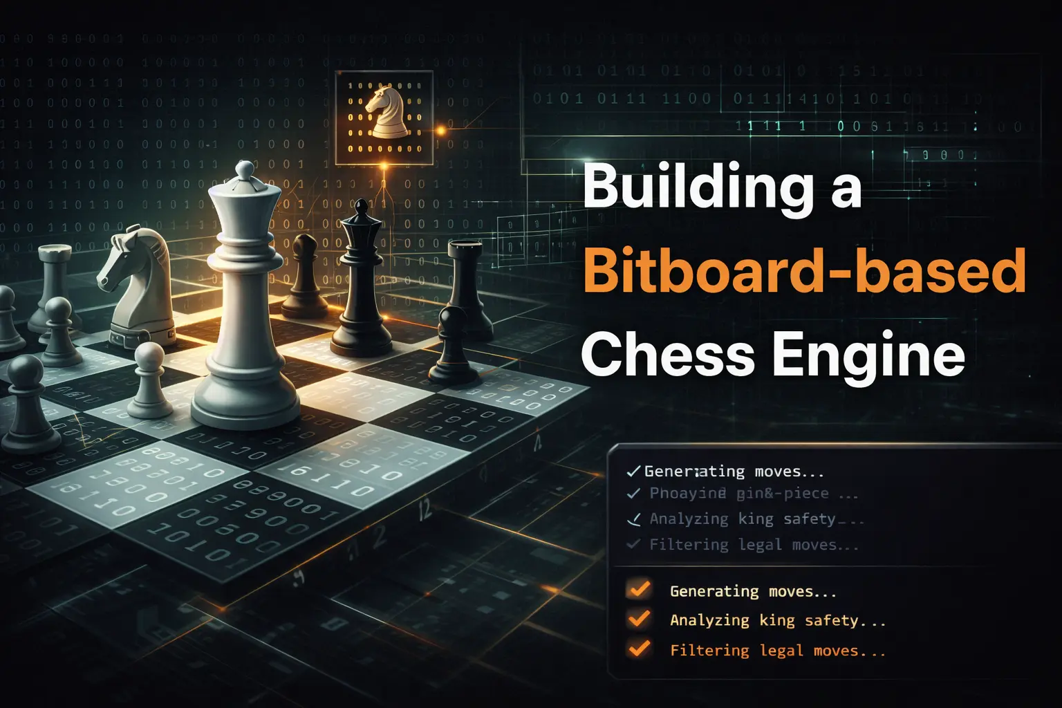 Building a Modern Chess Engine: A Deep Dive into Bitboard-Based Move Generation