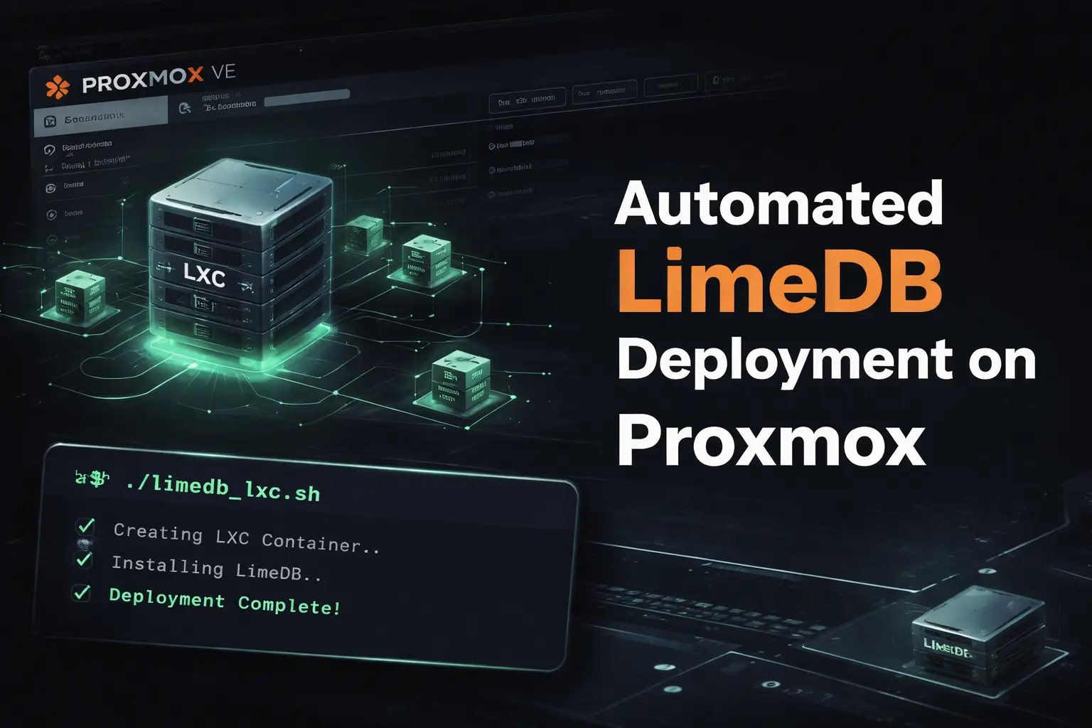 Automating LimeDB LXC Container Deployment on Proxmox